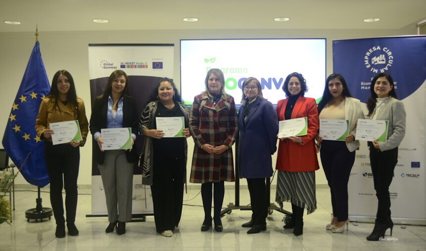 Programa Ecocanvas: Mujeres empresarias crean soluciones circulares para el rubro textil