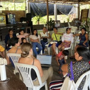 Fortaleciendo voces y territorios: el trabajo de las voluntarias en el CAAAP en la selva del Perú
