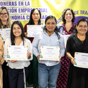 Ocho mujeres líderes son reconocidas por su contribución a la construcción de un futuro sostenible y circular para el Perú