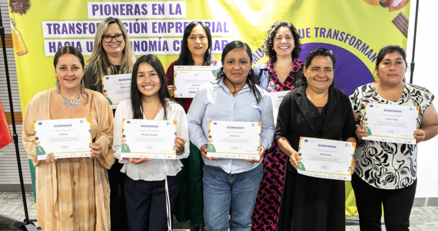 Ocho mujeres líderes son reconocidas por su contribución a la construcción de un futuro sostenible y circular para el Perú Ocho mujeres líderes son reconocidas por su contribución a la construcción de un futuro sostenible y circular para el Perú